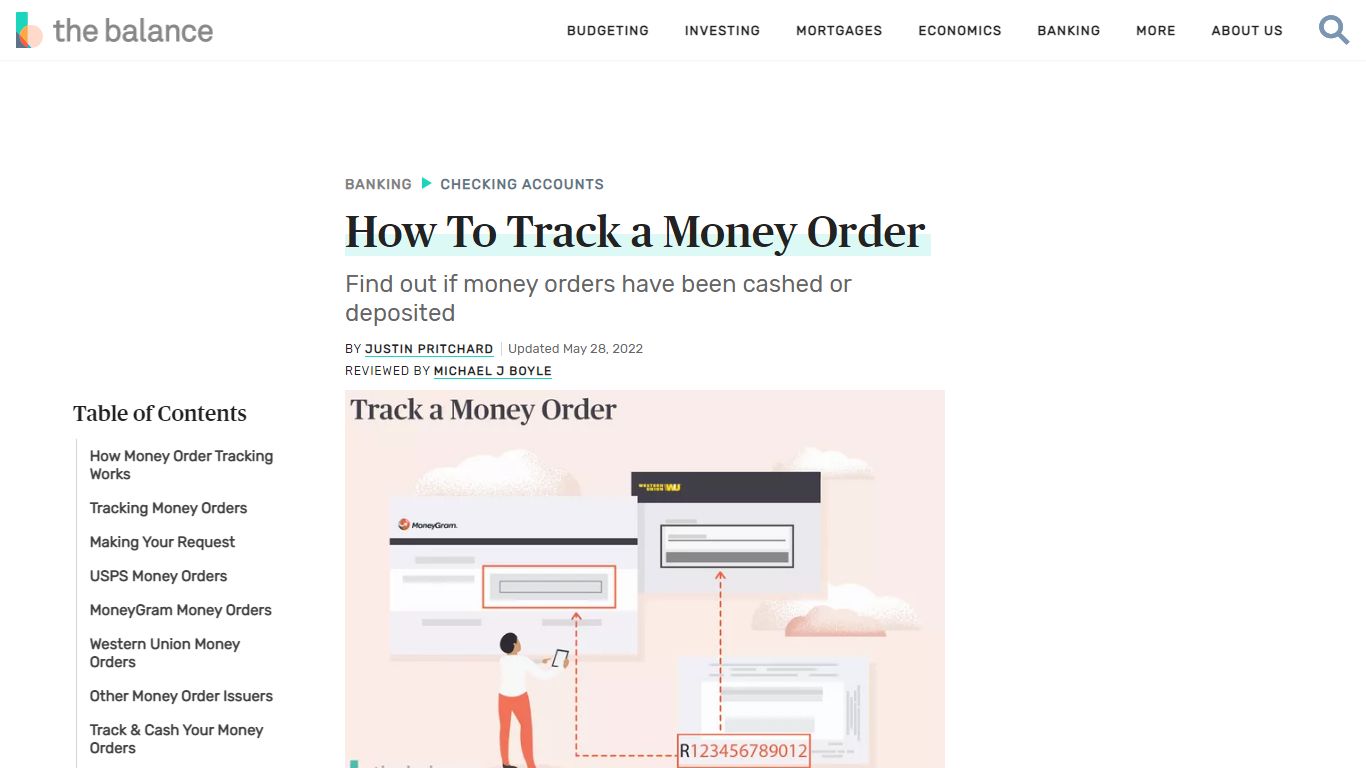 How To Track a Money Order and See If It's Been Cashed - The Balance
